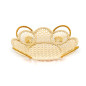 Round CLOUD raffia basket