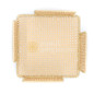 Raffia square napkin holder