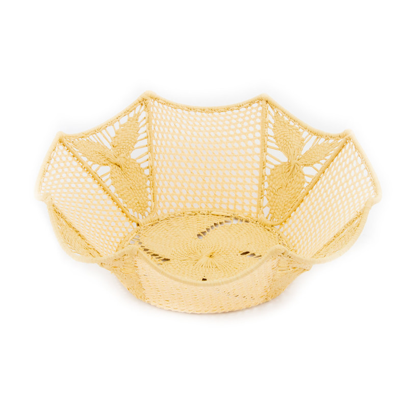 BABA' round straw basket