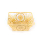 Square raffia bread basket Square raffia bread basket