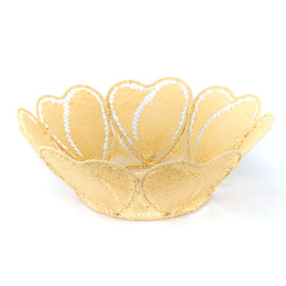 Raffia Hearts and Sun basket