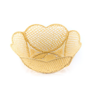 Kiss raffia basket