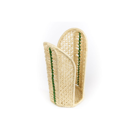 Bottle Holder In Raffia