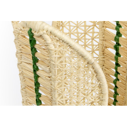 Bottle Holder In Raffia