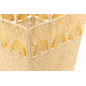 Square raffia vase holder